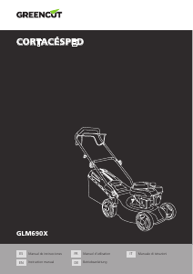 Manual Greencut GLM690X Lawn Mower