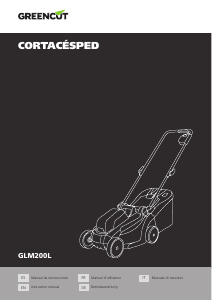 Manual de uso Greencut GLM200L-2 Cortacésped