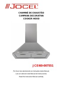 Manual de uso Jocel JCEI60-007551 Campana extractora
