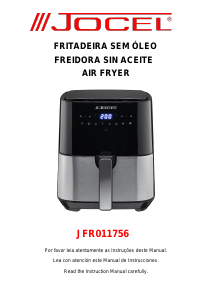 Manual de uso Jocel JFR011756 Freidora