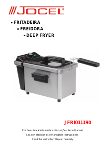 Manual Jocel JFRI011190 Fritadeira