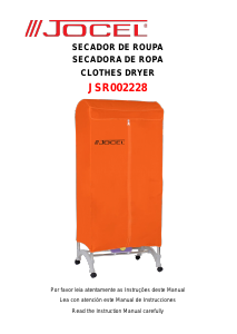 Manual de uso Jocel JSR002228 Secadora