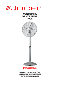 Manual de uso Jocel JVP40030641 Ventilador