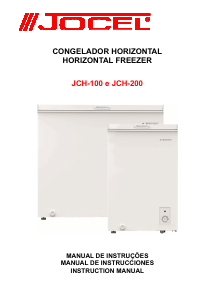 Manual Jocel JCH-100 Freezer