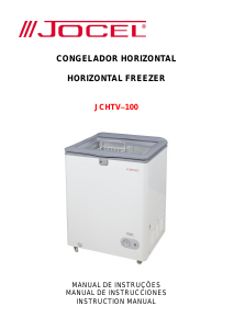 Manual de uso Jocel JCHTV-100 Congelador