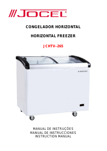 Manual Jocel JCHTV-265 Freezer