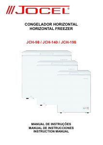 Manual de uso Jocel JCH-140 Congelador