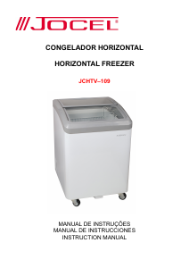 Manual de uso Jocel JCHTV-109 Congelador