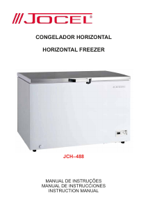 Manual Jocel JCH-488 Freezer