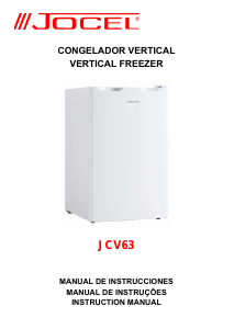 Manual Jocel JCV63 Freezer