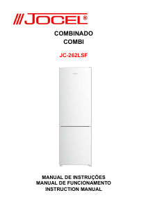 Manual Jocel JC-262LSF Fridge-Freezer