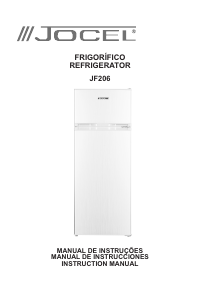 Manual Jocel JF-206 Fridge-Freezer