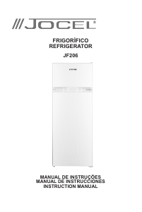 Manual Jocel JF-206 Frigorífico combinado