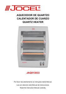 Manual Jocel JAQ013033 Heater