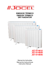 Manual de uso Jocel JET-014849 Calefactor