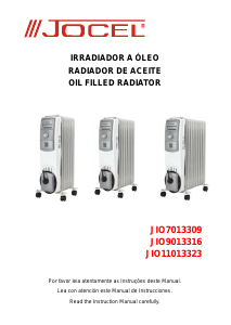 Manual de uso Jocel JIO7013309 Calefactor