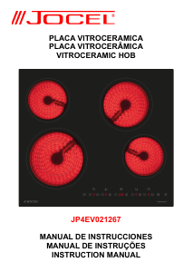 Manual de uso Jocel JP4EV021267 Placa