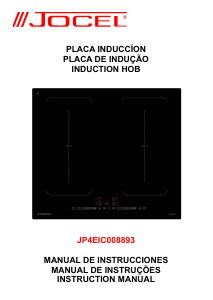 Manual Jocel JP4EIC008893 Hob
