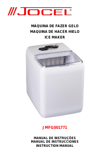 Manual de uso Jocel JMFG001771 Máquina de hacer hielo