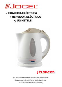Manual Jocel JCLOP-1120 Jarro eléctrico