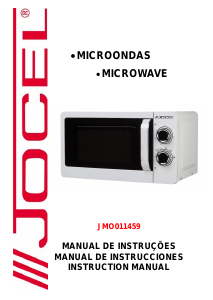 Manual de uso Jocel JMO011459 Microondas
