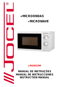 Manual de uso Jocel JMO001399 Microondas