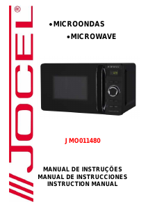 Manual de uso Jocel JMO011480 Microondas