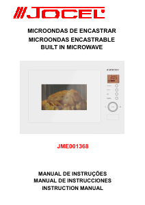 Manual de uso Jocel JME001368 Microondas