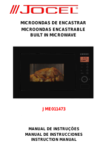 Manual de uso Jocel JME011473 Microondas