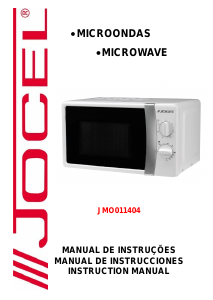 Manual de uso Jocel JMO011404 Microondas