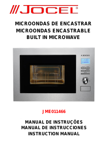 Manual de uso Jocel JME011466 Microondas