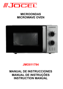 Manual Jocel JMO011794 Microwave