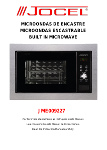 Manual Jocel JME009227 Microwave