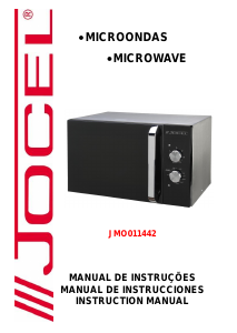 Manual de uso Jocel JMO011442 Microondas