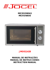 Manual de uso Jocel JMO011428 Microondas