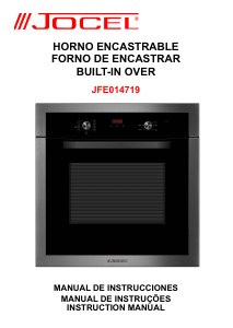 Manual Jocel JFE014719 Forno