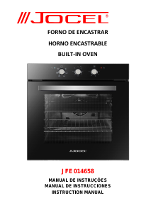 Manual Jocel JFE014658 Oven