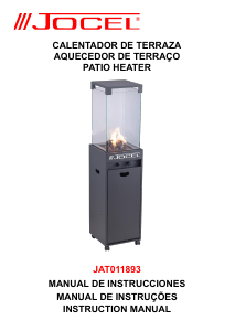 Manual Jocel JAT011893 Patio Heater