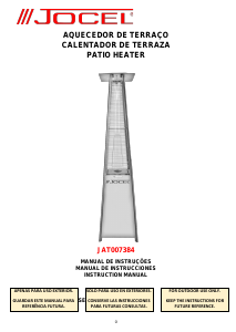 Manual Jocel JAT007384 Patio Heater