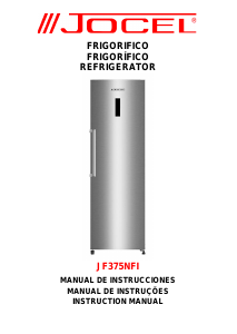 Manual de uso Jocel JF-375NFI Refrigerador