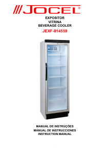 Manual de uso Jocel JEXF-014559 Refrigerador