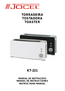 Manual Jocel KT-221 Torradeira