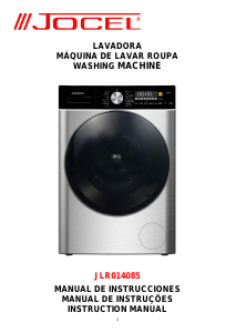 Manual Jocel JLR014085 Máquina de lavar roupa
