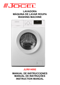 Manual Jocel JLR014092 Máquina de lavar roupa