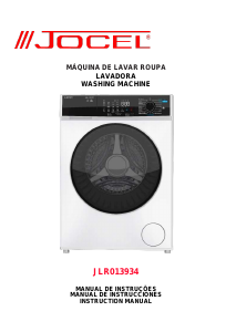 Manual Jocel JLR013934 Máquina de lavar roupa