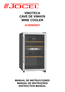 Handleiding Jocel JCAV003621 Wijnklimaatkast