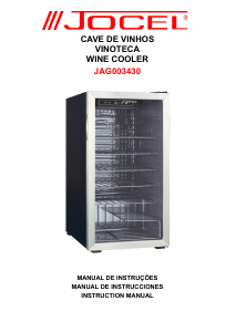 Manual Jocel JCAV003430 Wine Cabinet