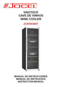 Manual de uso Jocel JCAV003607 Vinoteca