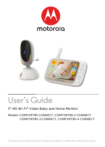 Manual Motorola COMFORT85-2 CONNECT Baby Monitor