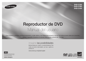 Manual de uso Samsung DVD-C350 Reproductor DVD